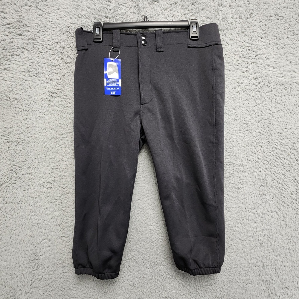 Mizuno Performance Plus Padding Baseball Short Pants Youth XXXL Black NEW w/ Tag - Picture 2 of 16